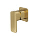 Linsol Zia Wall Mixer - Brushed Brass 