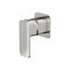 Linsol Zia Wall Mixer Trim Kit - Brushed Nickel 