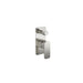 Linsol Zia Wall Mixer with Divertor - Brushed Nickel 