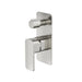 Linsol Zia Wall Mixer with Divertor - Brushed Nickel 