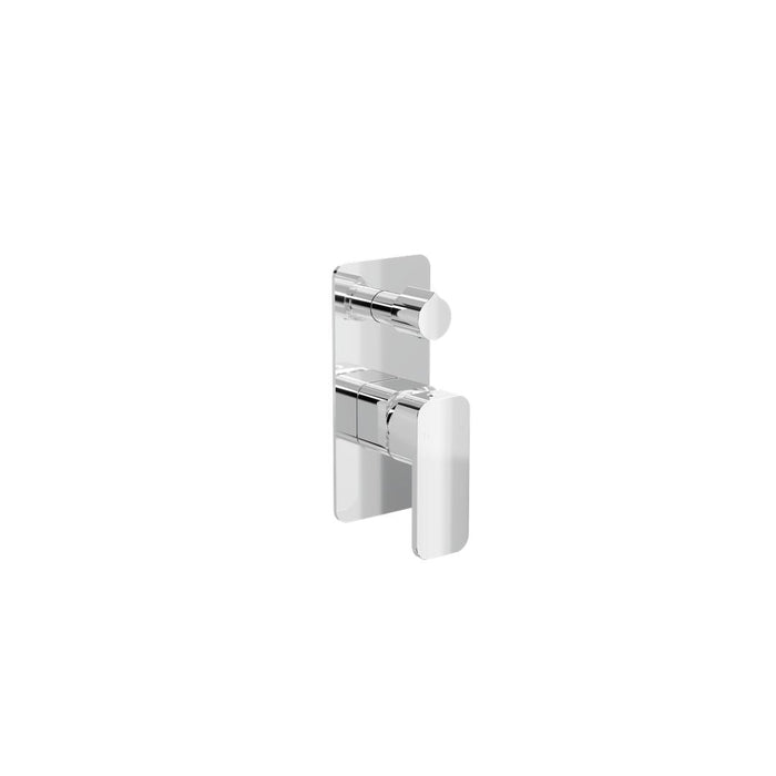 Linsol Zia Wall Mixer with Divertor - Chrome 