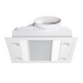 Martec Linux DC – 3 in 1 Bathroom Heater and Exhaust Fan with Tricolour LED Light - Matt White - Dimensions & Features