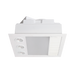 Martec Linux Mini DC – 3 in 1 Bathroom Heater and Exhaust Fan with Tricolour LED Light - Matt White - Dimensions & Features