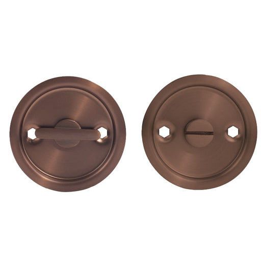 Lockwood Cavity Slider Privacy Set - Satin Bronze PVD-VIVCAV2/BZPVD-blue-leaf-bathware