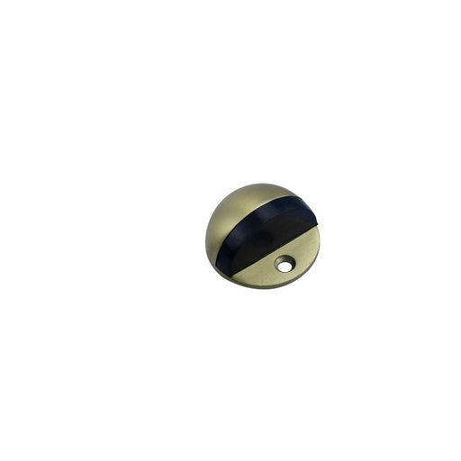 Lockwood Half Moon Door Stop - Satin Brass PVD-VIVA290/SBPVD-blue-leaf-bathware