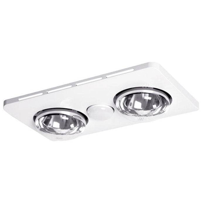 Martec Essence 2 – 3 in 1 Bathroom Heater and Exhaust Fan with 4000K LED Light - White - Dimensions & Features