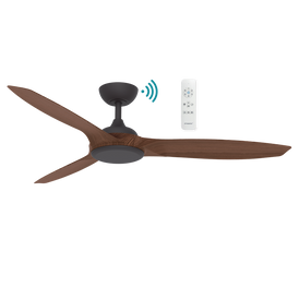 Martec Newport DC 56″ Smart Ceiling Fan With WIFI Remote Control - Old Bronze / Walnut