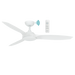 Martec Newport DC 56″ Smart Ceiling Fan With WIFI Remote Control - Matt White