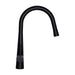 Meir Round Pull Out Kitchen Mixer Tap - Matte Black-blue-leaf-bathware