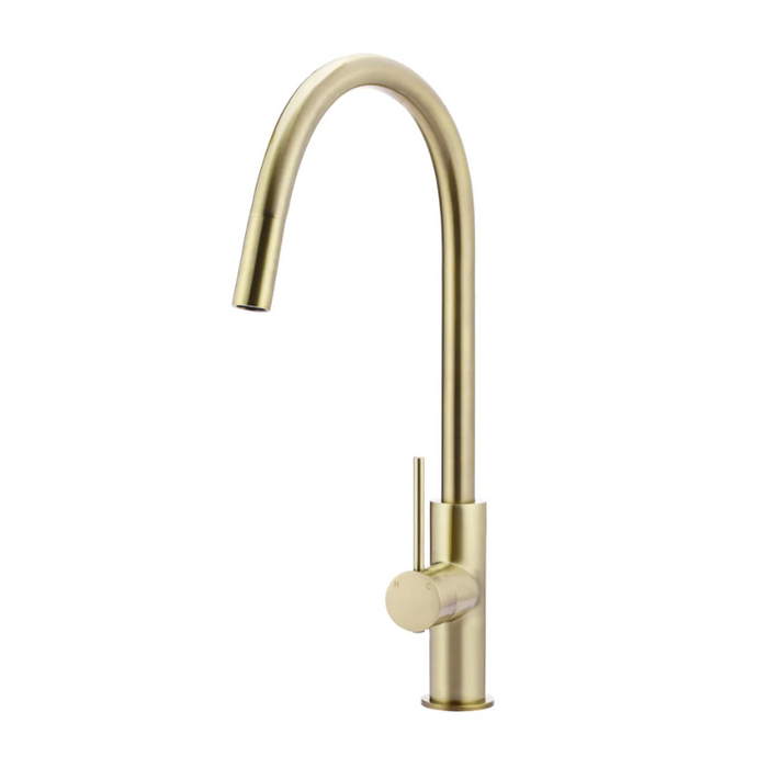 Meir Round Piccola Pull Out Kitchen Mixer Tap - Tiger Bronze