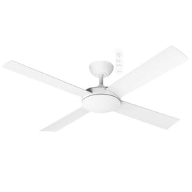 Martec Quantum DC 48″ DC Ceiling Fan With Remote Control - Matt White