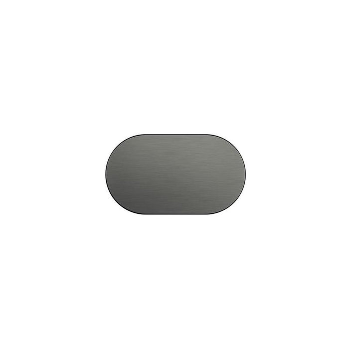 Meir Öppen T-Pull Cabinet Handle (Brushed) - Shadow Gunmetal-blue-leaf-bathware