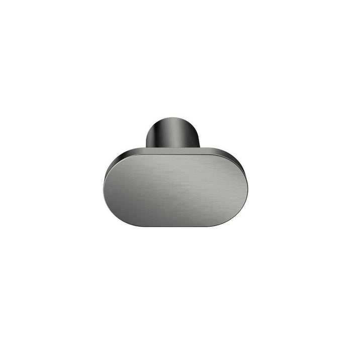 Meir Öppen T-Pull Cabinet Handle (Brushed) - Shadow Gunmetal-blue-leaf-bathware