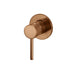 Meir Round Wall Mixer Trim Kit (In-wall Body Not Included) - Lustre Bronze-blue-leaf-bathware