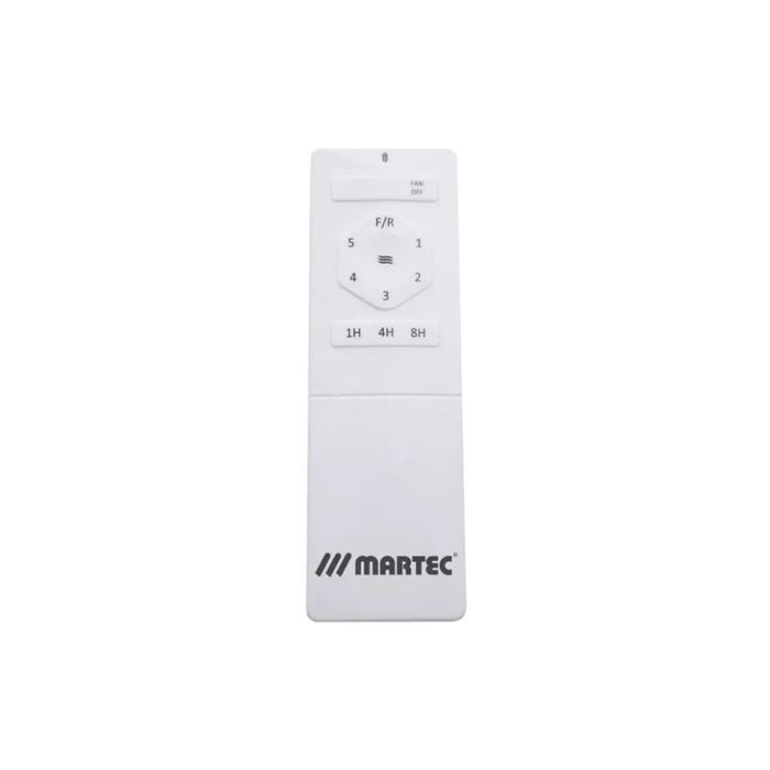 Martec Avoca 52″ DC Smart WIFI Ceiling Fan - Matt White / Oak-MADC133WOR-blue-leaf-bathware