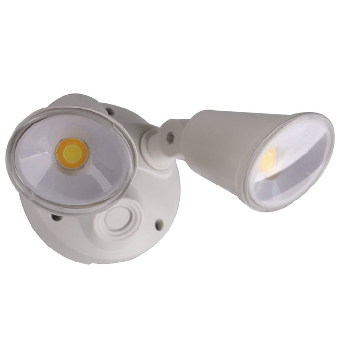 Martec Defender 20W Tricolour LED Double Security Light - White-MLXD3452W-blue-leaf-bathware