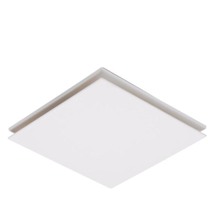 Martec Flow Square Exhaust Fan - White-blue-leaf-bathware