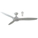 Martec Newport 56" DC Ceiling Fan with Light - White Satin-MNF1433WWR-blue-leaf-bathware