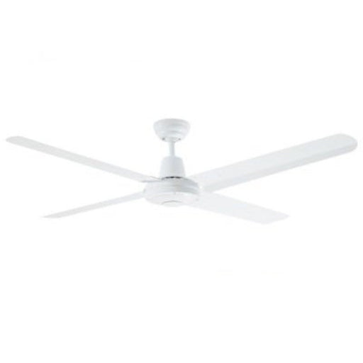 Martec Precision AC Ceiling Fan - White-blue-leaf-bathware