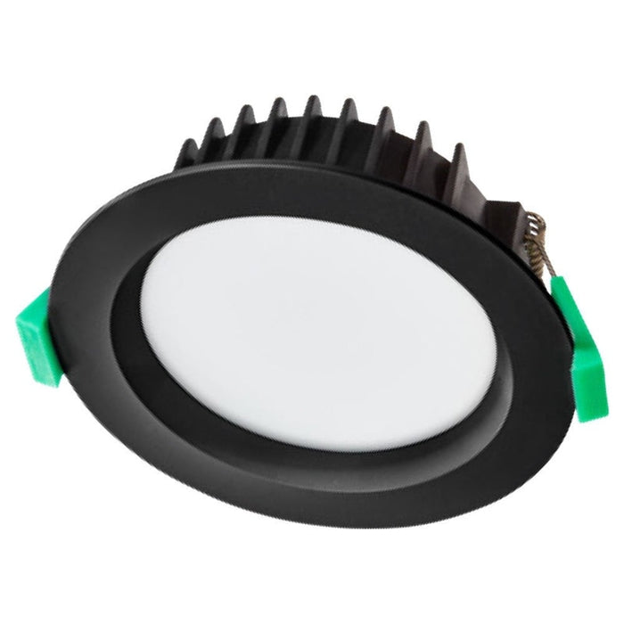 Martec Titan II 10W Tricolour LED Downlight - Black-TLTD34510MD-blue-leaf-bathware