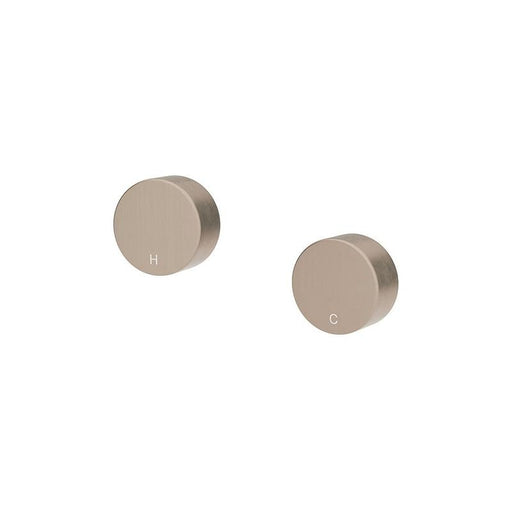 Meir Circular Wall Taps - Champagne-blue-leaf-bathware