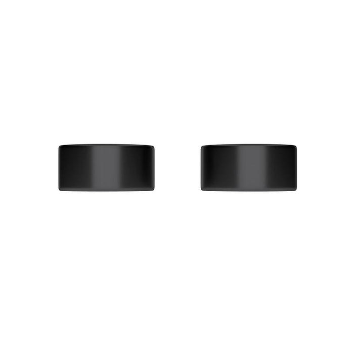 Meir Circular Wall Taps - Matte Black-blue-leaf-bathware