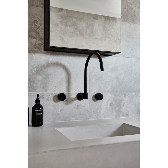 Meir Circular Wall Taps - Matte Black-blue-leaf-bathware
