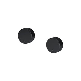 Meir Circular Wall Taps - Matte Black-blue-leaf-bathware