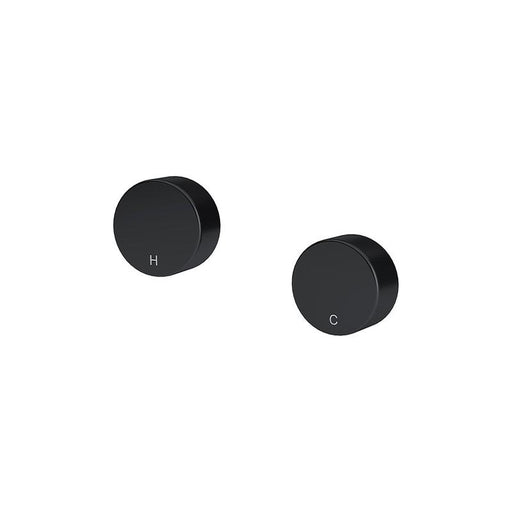 Meir Circular Wall Taps - Matte Black-blue-leaf-bathware