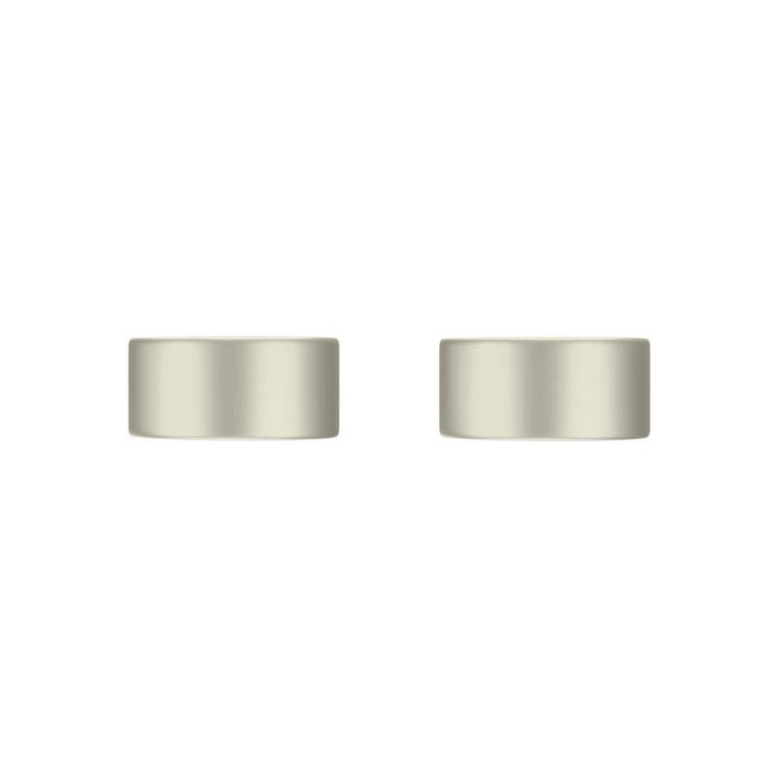Meir Circular Wall Taps - PVD Brushed Nickel-blue-leaf-bathware