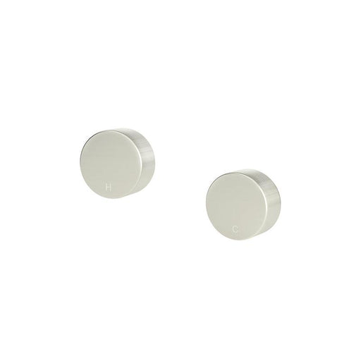 Meir Circular Wall Taps - PVD Brushed Nickel-blue-leaf-bathware