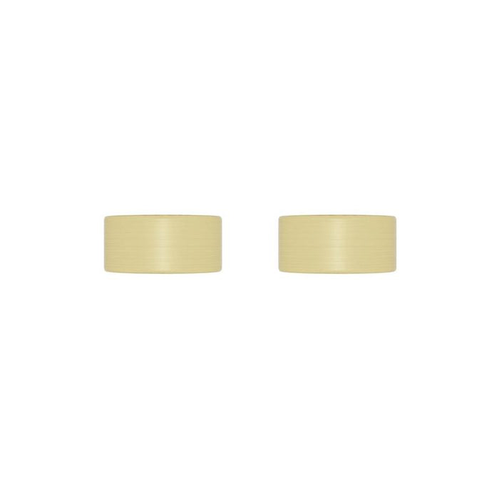 Meir Circular Wall Taps - PVD Tiger Bronze-blue-leaf-bathware