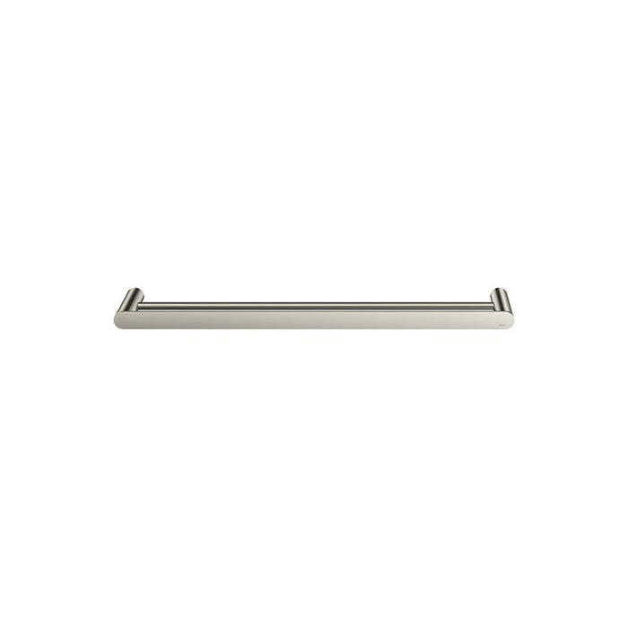 Meir Curvaé Double Towel Rail 600mm - PVD Brushed Nickel-blue-leaf-bathware