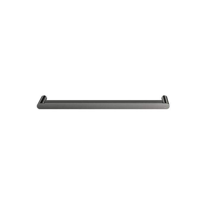 Meir Curvaé Double Towel Rail 600mm - Shadow Gunmetal-blue-leaf-bathware