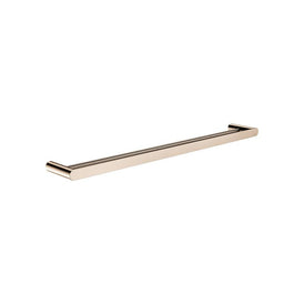 Meir Curvaé Double Towel Rail 800mm - Champagne-blue-leaf-bathware