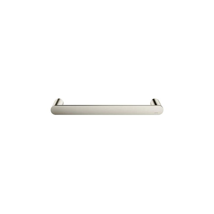 Meir Curvaé Guest Towel Rail 300mm - PVD Brushed Nickel-blue-leaf-bathware