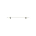 Meir Curvaé Shower Shelf 400mm - PVD Brushed Nickel-blue-leaf-bathware