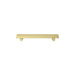 Meir Curvaé Shower Shelf 400mm - PVD Tiger Bronze-blue-leaf-bathware