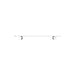 Meir Curvaé Shower Shelf 400mm - Polished Chrome-blue-leaf-bathware