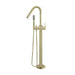 Meir Freestanding Round Bath Mixer with Hand Spray - Tiger Bronze-MB09-PVDBB-blue-leaf-bathware