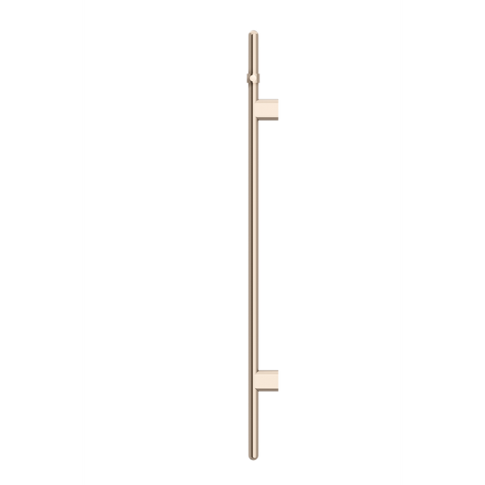 Meir Heated Vertical Towel Rail - Champagne-blue-leaf-bathware