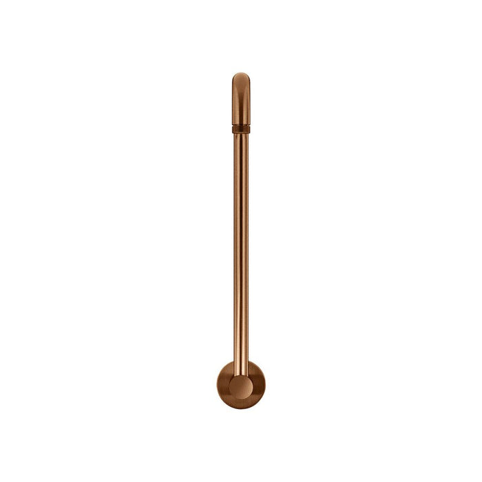 Meir High Rise Shower Arm - Lustre Bronze-MA11-PVDBZ-blue-leaf-bathware