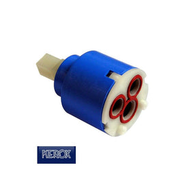 Meir Kerox 35mm Ceramic Cartridge K-35A-blue-leaf-bathware