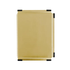 Meir Lavello Dish Draining Tray - Brushed Bronze Gold-blue-leaf-bathware