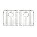 Meir Lavello Double Bowl Protection Sink Grid 860mm-GRID-03-blue-leaf-bathware