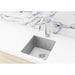 Meir Lavello Kitchen Sink - Single Bowl 380 x 440 - PVD Brushed Nickel-blue-leaf-bathware