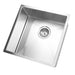 Meir Lavello Laundry Sink - Single Bowl 440 x 440 - Stainless Steel-blue-leaf-bathware