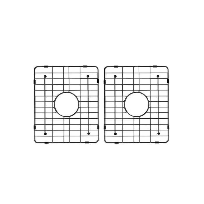 Meir Lavello Protection Grid for MKSP-D1160440D (2pcs) - Gunmetal Black-blue-leaf-bathware