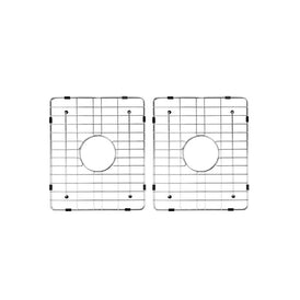 Meir Lavello Protection Grid for MKSP-D1160440D (2pcs) - Polished Chrome-blue-leaf-bathware