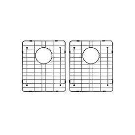 Meir Lavello Protection Grid for MKSP-D760440 (2pcs) - PVD Gunmetal Black-blue-leaf-bathware
